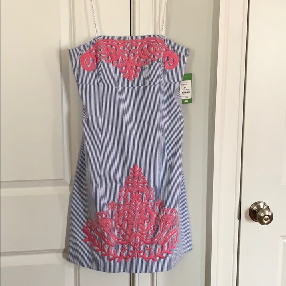 Lilly Pulitzer seersucker dress